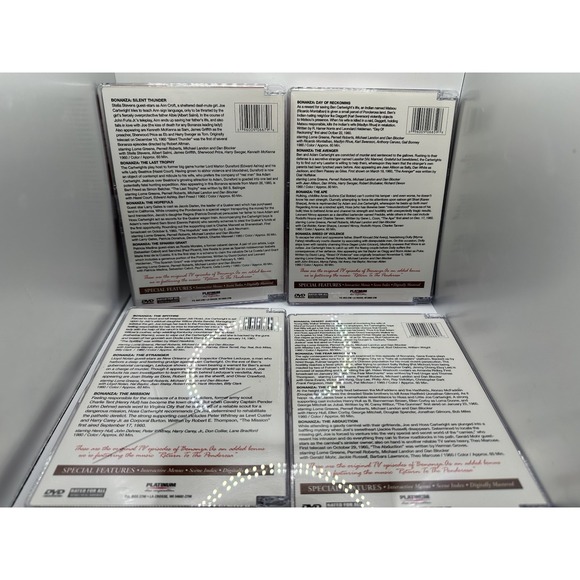 Bonanza TV Classics (DVD) 4 DVD set with 15 episodes - Lorne Greene Very Good - Picture 12 of 16